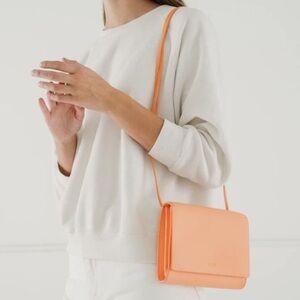Baggu Compact Purse in Orange Sherbert